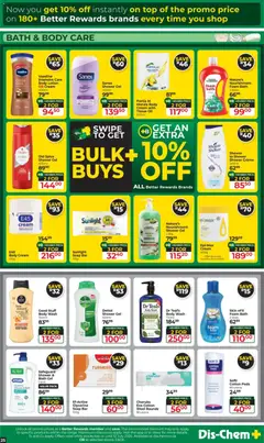 Dis-Chem specials catalogue – valid from 16.06.2026 | Page: 25 | Products: Bath, Oil, Powder, Bath foam