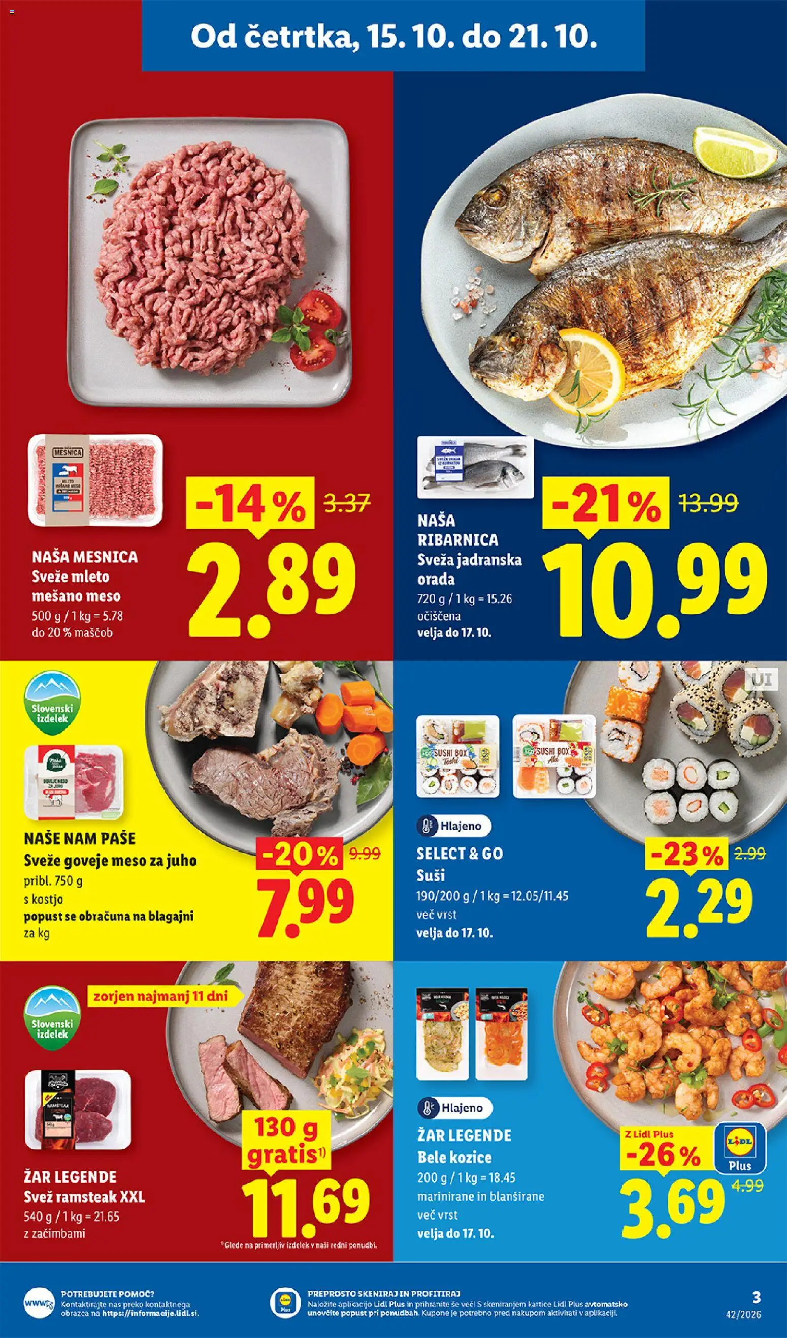 Novi Lidl katalog ponudbe – veljaven od 15.10.2026 | Stran: 3