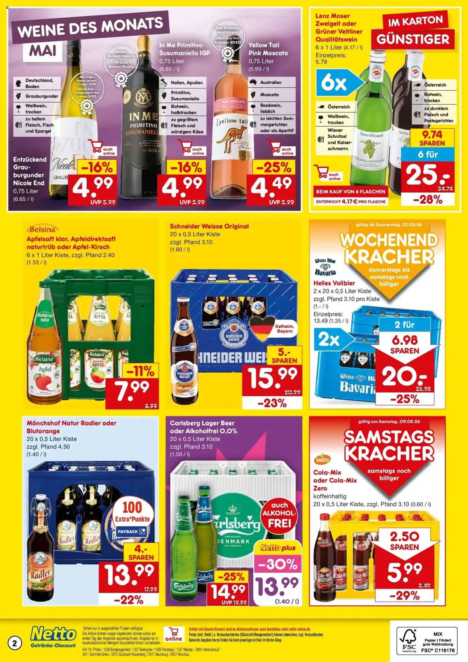 Netto Marken-Discount Prospekt Burglengenfeld	 (ab 04.05.2026) » Angebote | Seite: 2