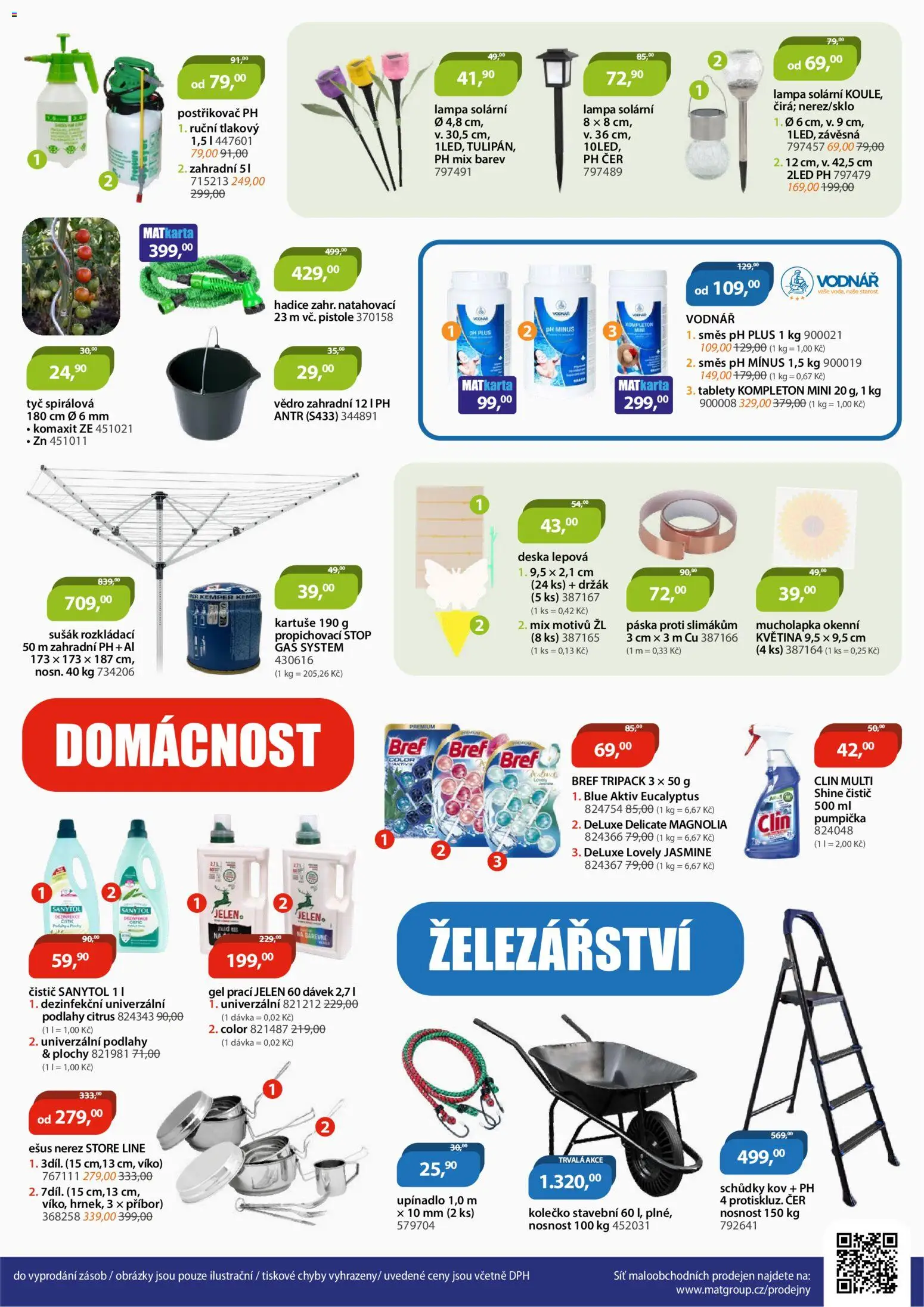 M.A.T. leták od 08.05.2026 | Strana: 2 | Produkty: Clin, Jelen, Deluxe, Hadice