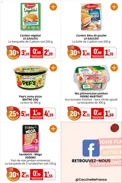 Coccinelle - Prévisualisation de Coccinelle catalogue valide à partir de 21/10/2026 | Page: 6 | Produits: Poids, Sandwich, Pain de mie, Cordon bleu