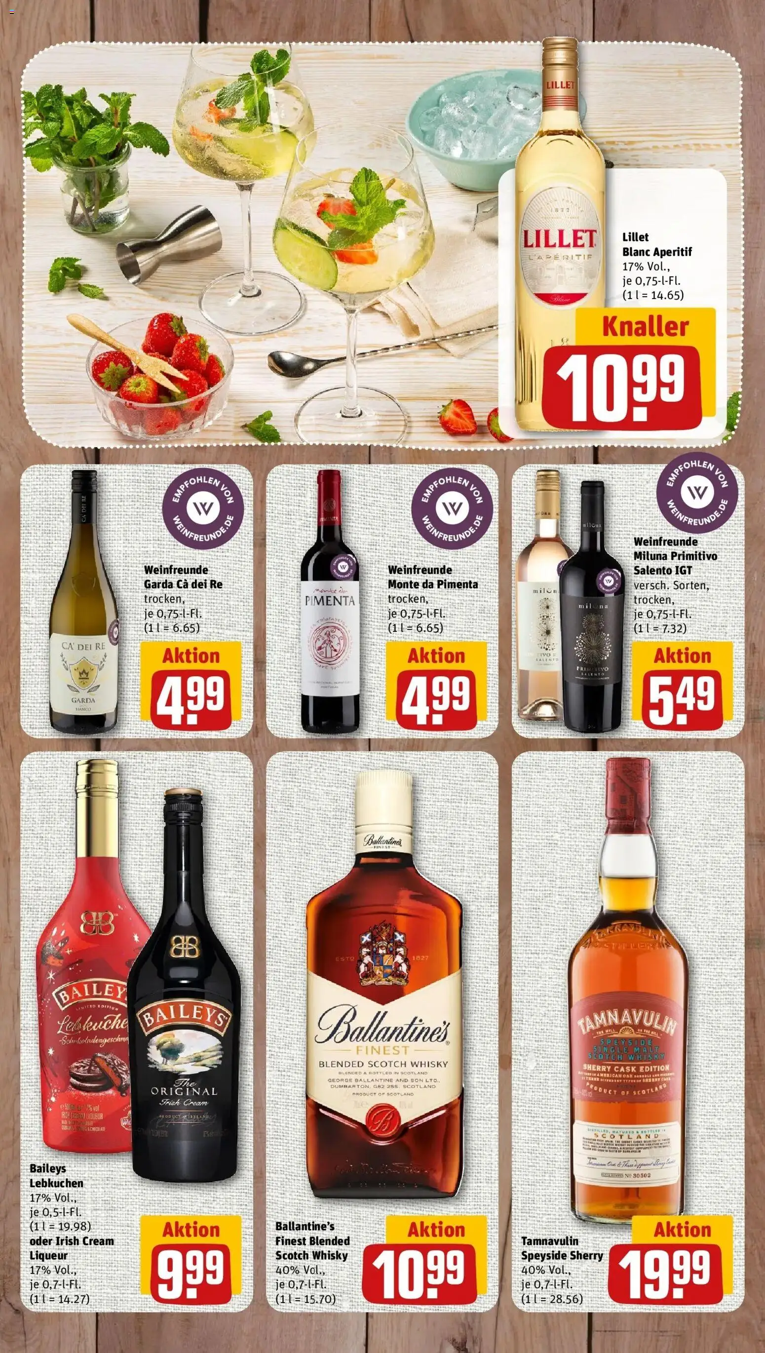 REWE Prospekt ab 12.10.2026 zum Blättern » Angebote | Seite: 9 | Produkte: Whisky, Lillet, Baileys