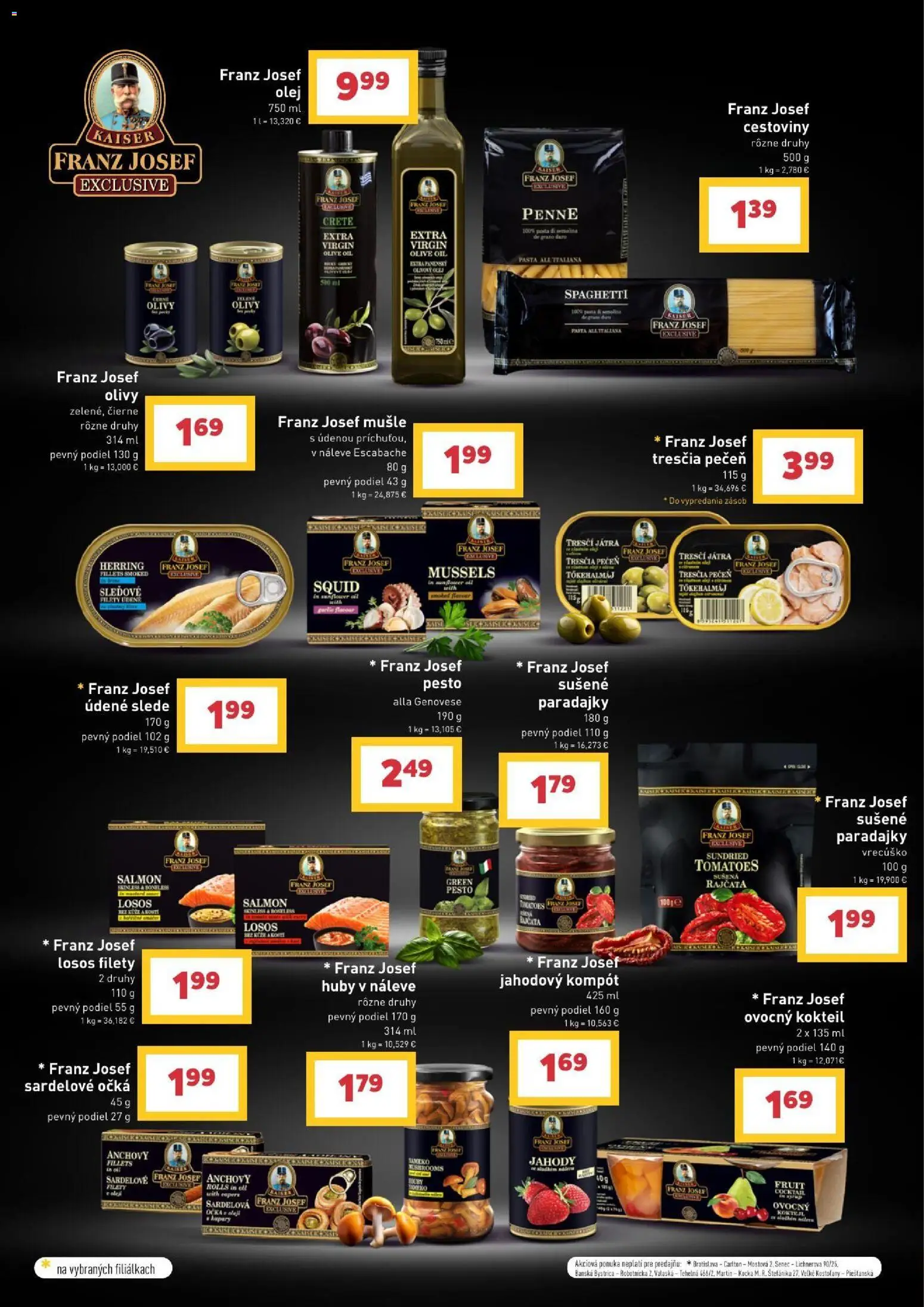 Nové Billa akcie – leták je platný od 30.09.2026 | Strana: 18 | Produkty: Sušené paradajky, Cestoviny, Huby, Pesto