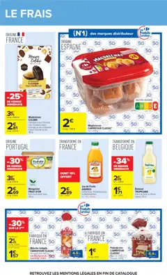 Carrefour - Prévisualisation de Carrefour Vos promos du quotidien valide à partir de 17/08/2026 | Page: 24