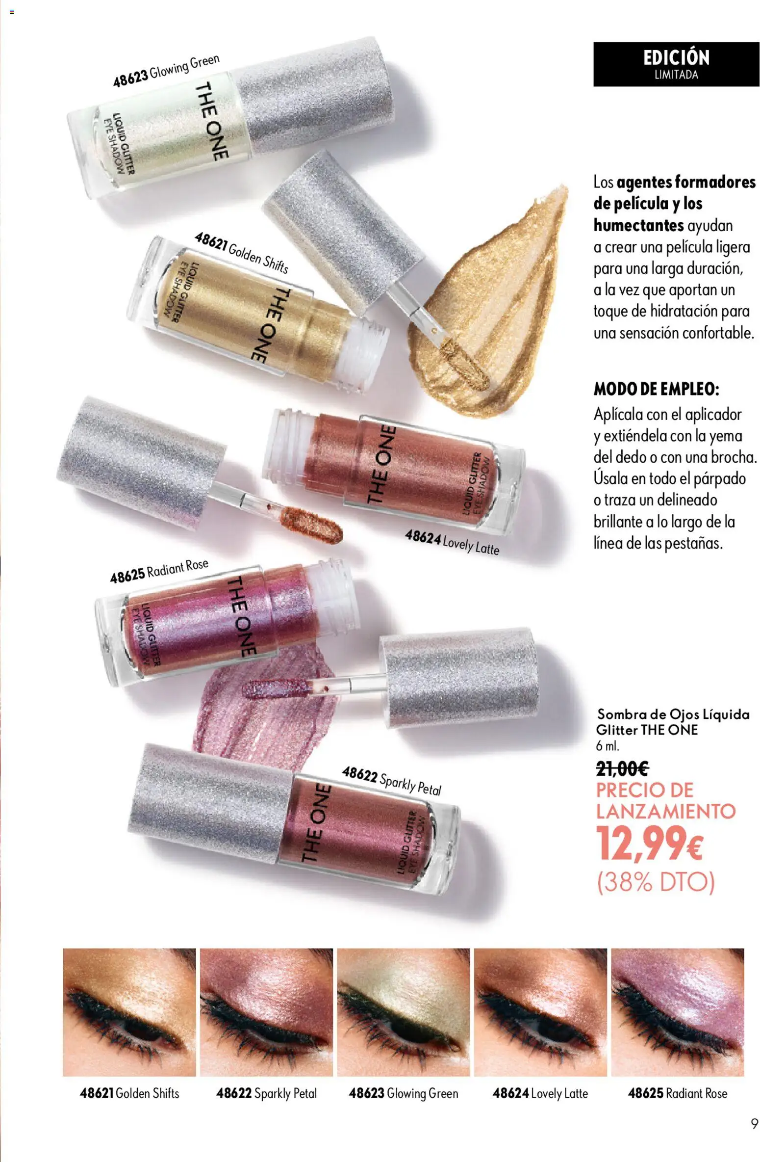 Oriflame - Catálogo Campaña 13 │ válido desde el 16/09/2026 | Página: 9 | Productos: Sombra, Sombra de ojos