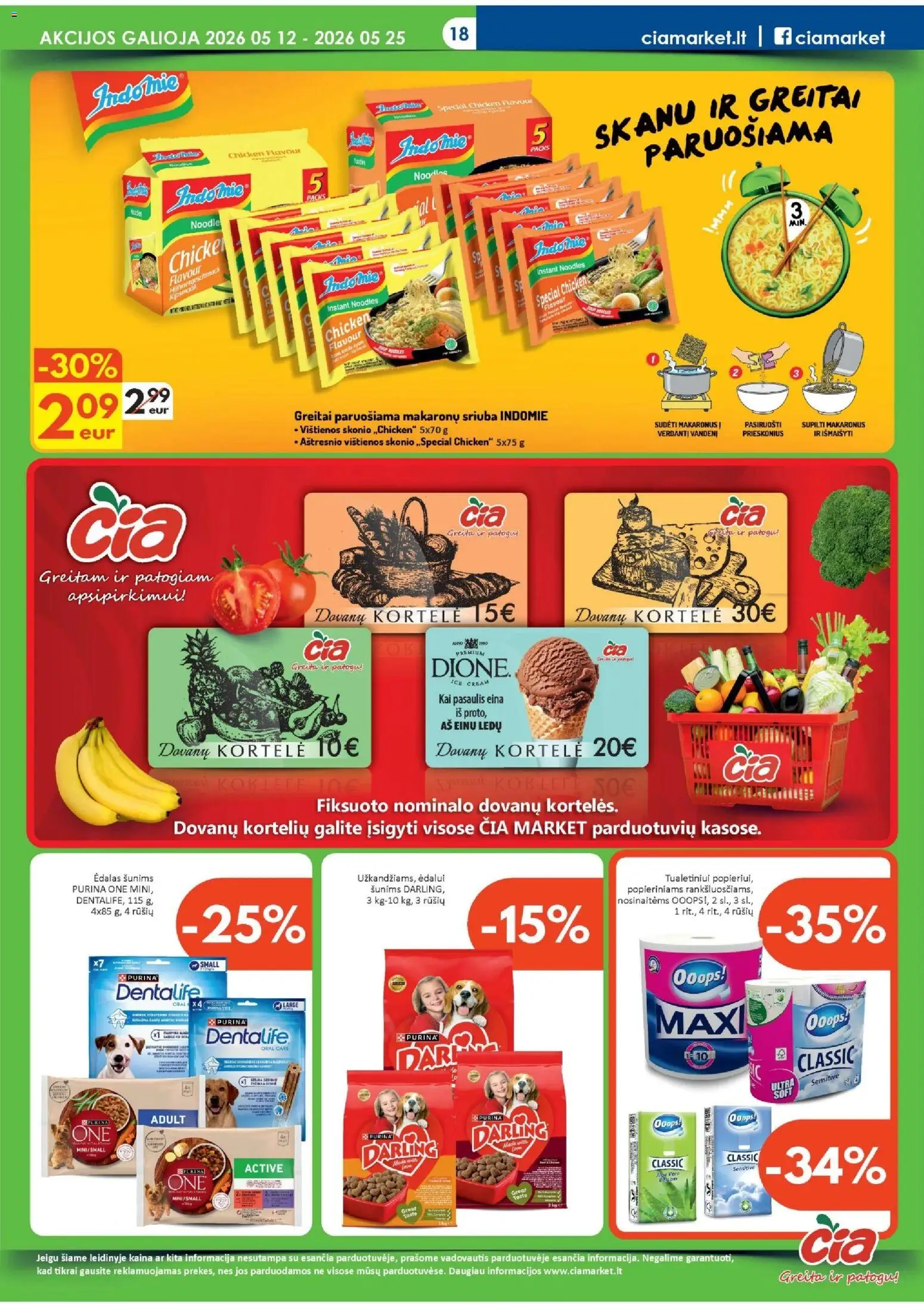 ČIA MARKET akcijos nuo 12.05.2026 | Puslapis: 18