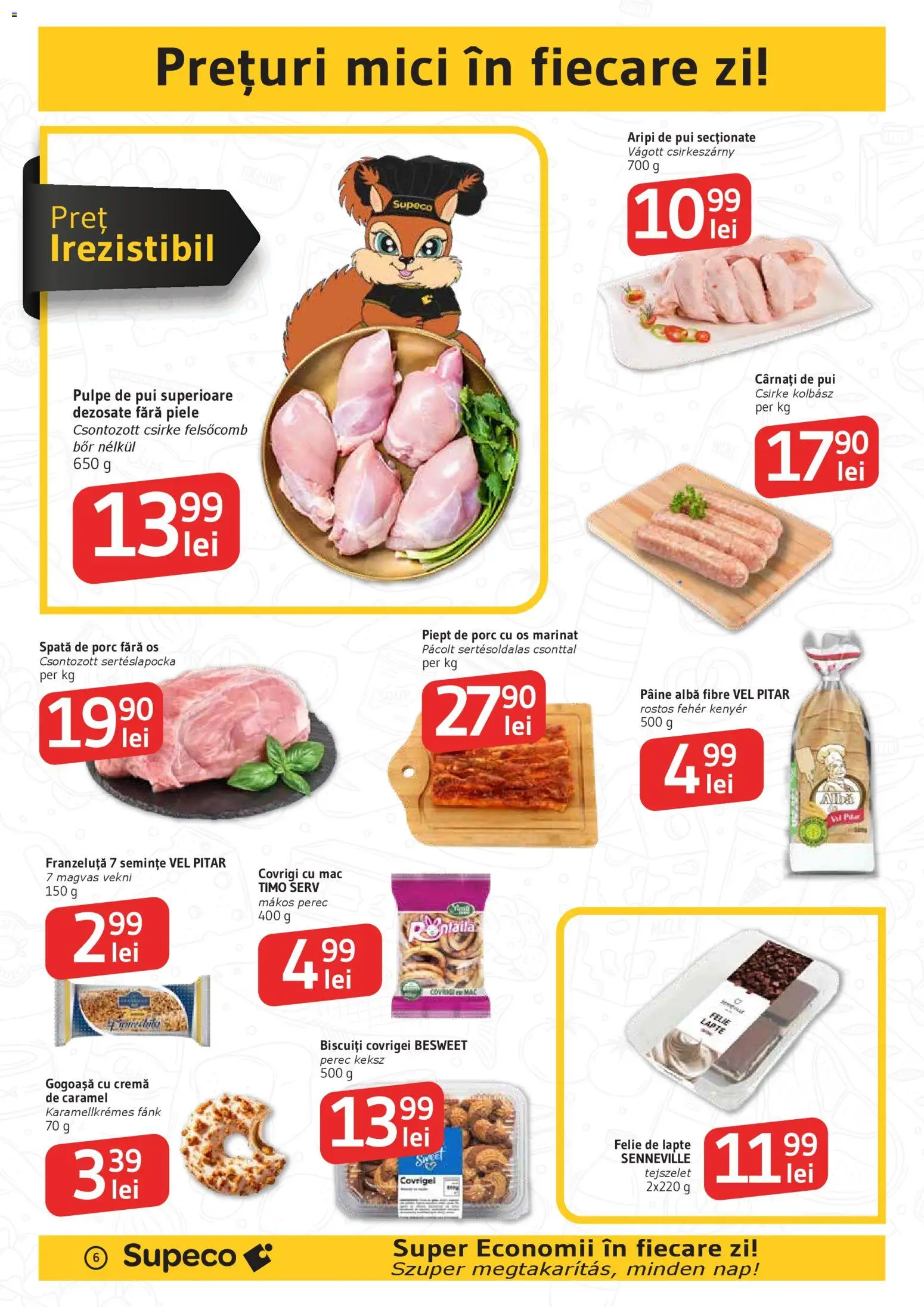 Noul catalog Supeco – valabil de la 30.04.2026 | Pagină: 6 | Produse: Semințe, Covrigei, Cremă, Biscuiți