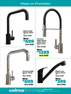 Gelmar specials catalogue – valid from 01.05.2026 | Page: 3 | Products: Mixer