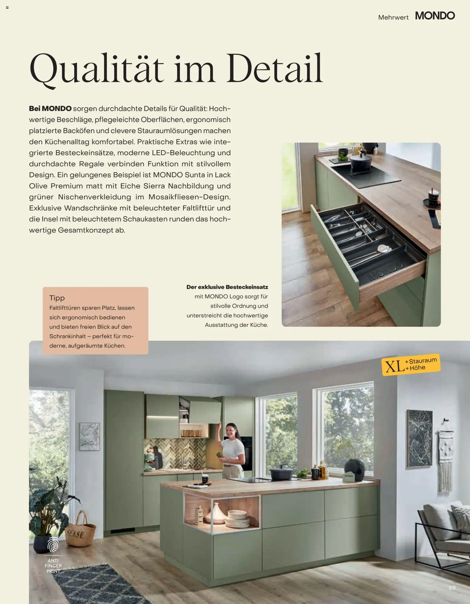 Ostermann Mondo Küchenprospekt 2026 – gültig ab 01.01.2026 | Seite: 59 | Produkte: Backofen