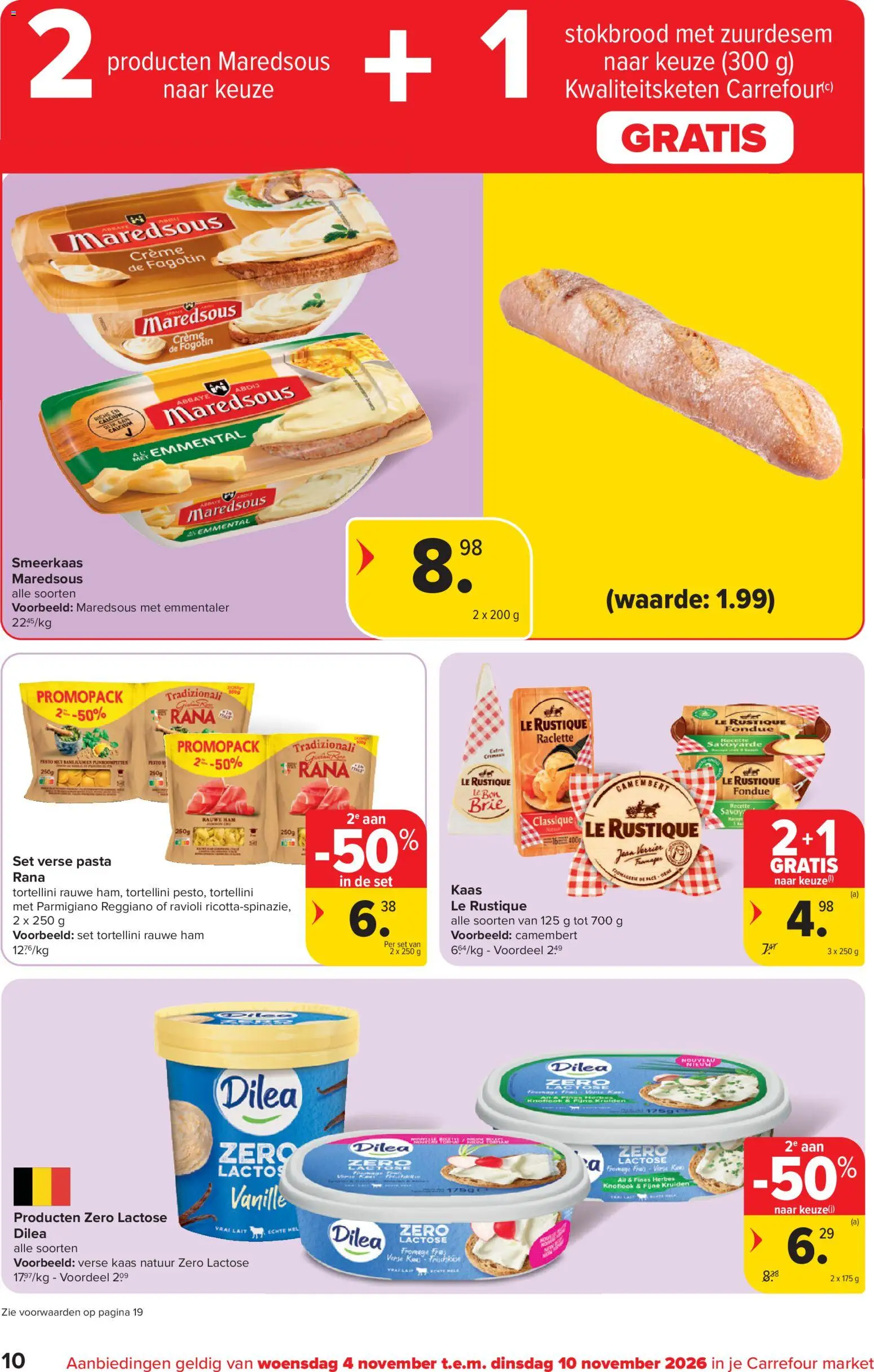 {H1} | Pagina: 10 | Producten: Verse kaas, Stokbrood, Camembert, Smeerkaas