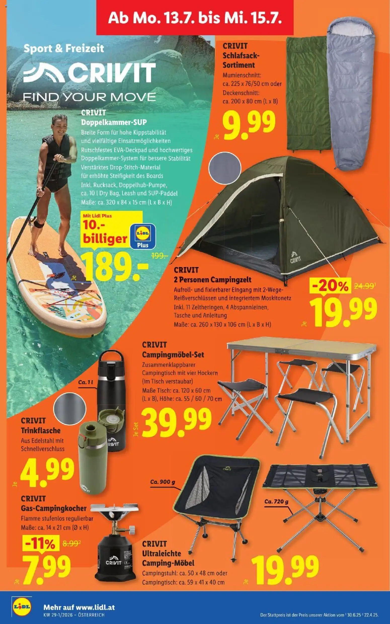 Lidl - Flugblatt gültig ab 09.07.2026 | Seite: 35 | Produkte: Tasche, Tisch