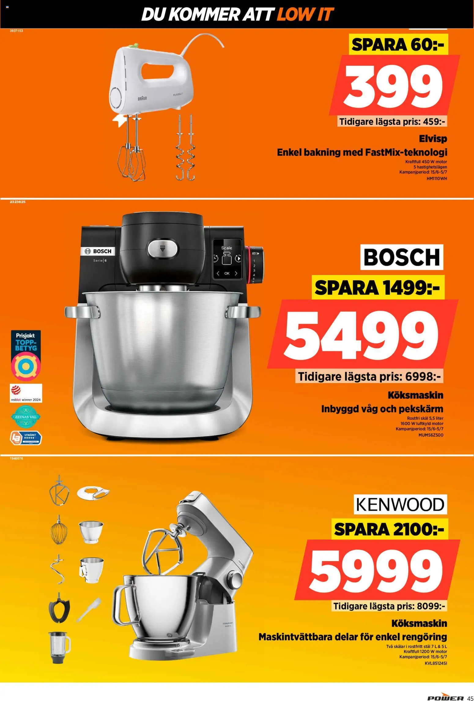 Power reklamblad aktuell från 22/06/2026 | Sida: 45