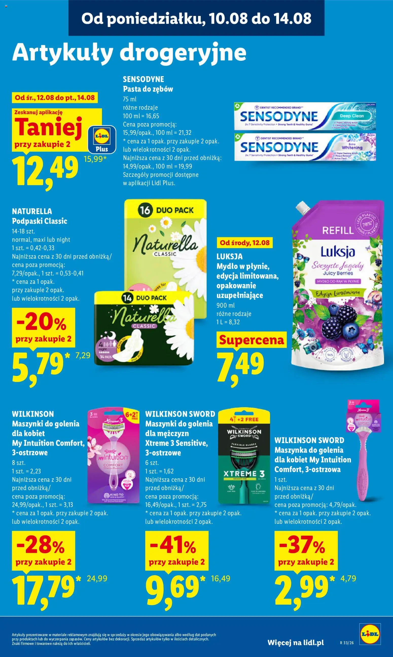Lidl Polsko leták od 12.08.2026 | Strana: 89 | Produkty: Mýdlo