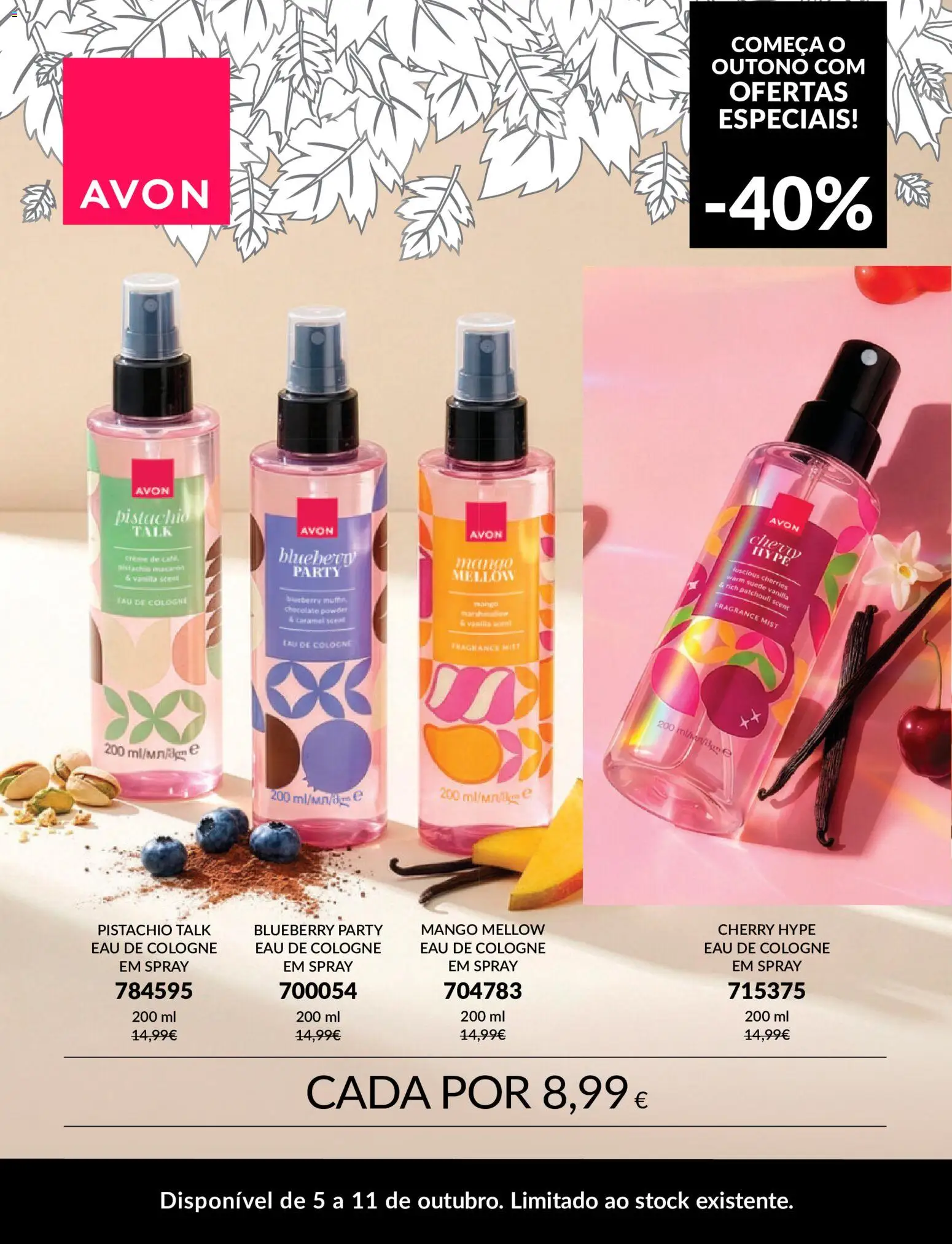 Avon OFERTAS ESPECIAIS! │ válido de 05/10/2026 | Página: 7 | Produtos: Chocolate, Creme