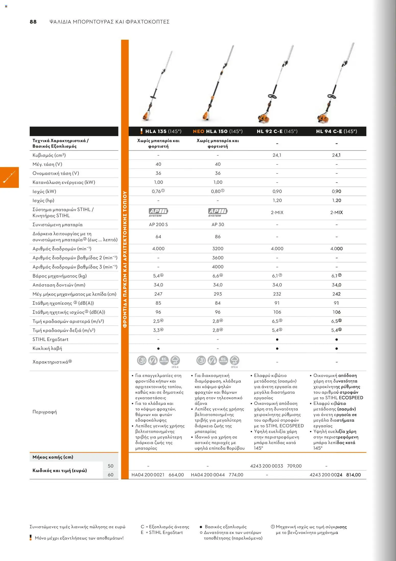 Stihl - Κατάλογος – σε ισχύ από 01/02/2026 | Σελίδα: 89