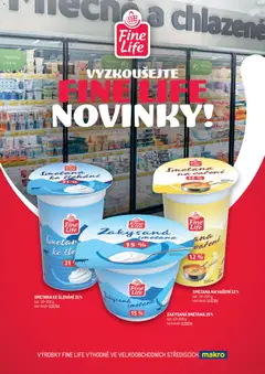 Náhled letáku Makro leták - Fine Life novinky od 16.09.2026
