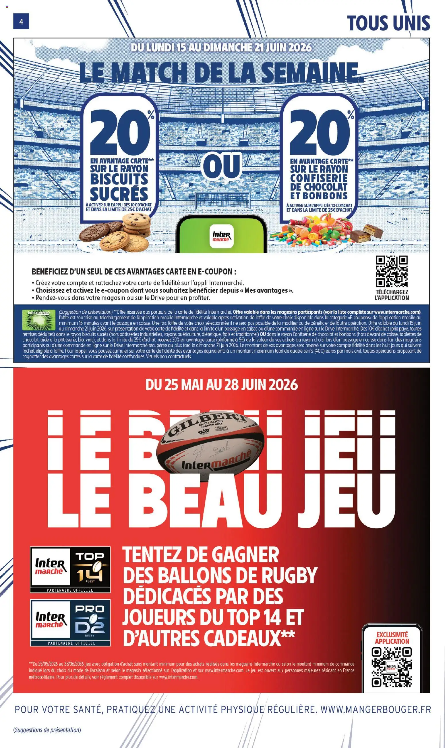 {H1} | Page: 4 | Produits: Chocolat, Bonbons, Biscuits