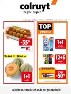 Colruyt folder / publicité - Voorbeeld van een folder van Colruyt, geldig van 17.06.2026