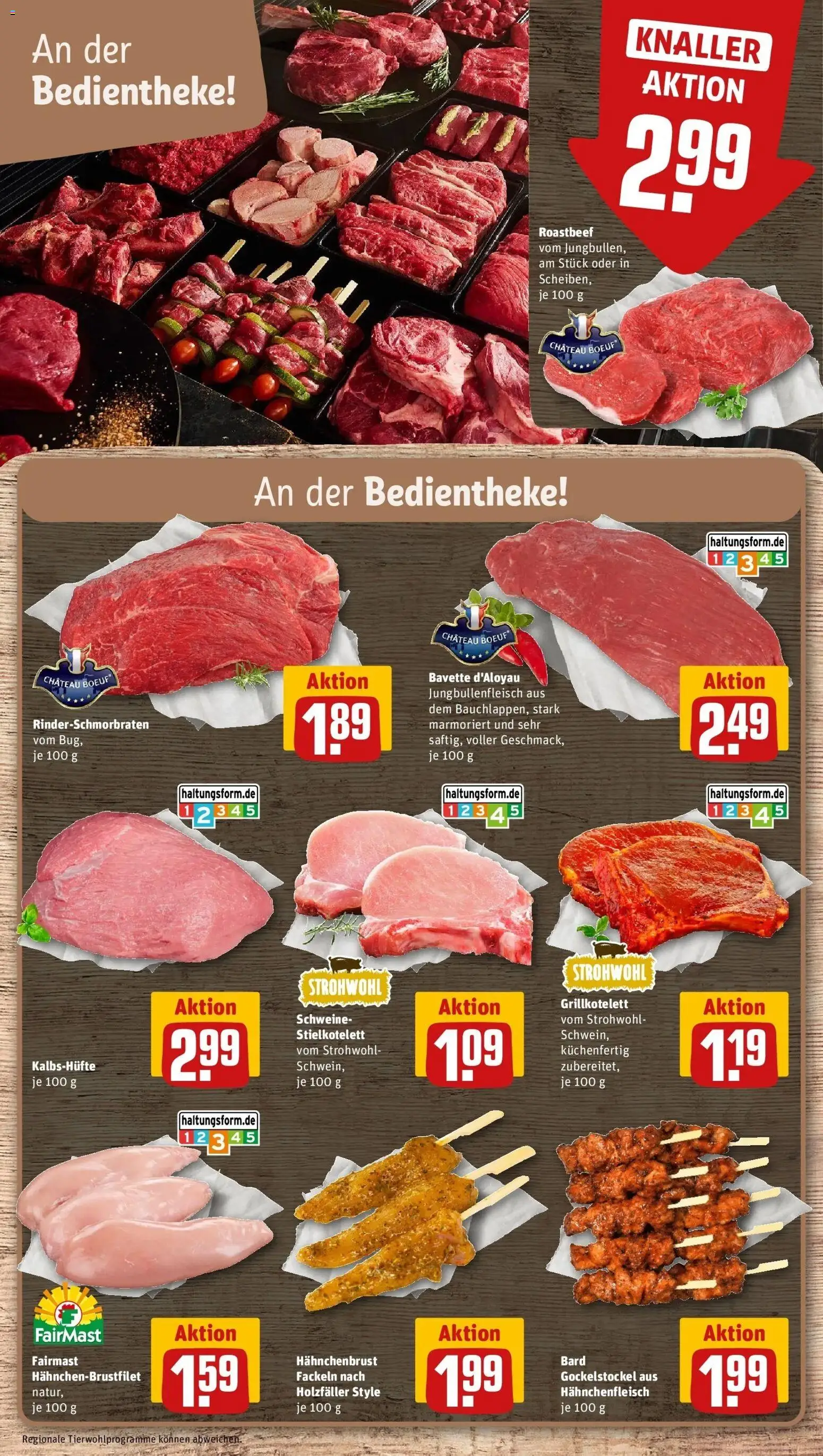 REWE Prospekt ab 24.08.2026 zum Blättern » Angebote | Seite: 8 | Produkte: Roastbeef, Hahnchenbrust