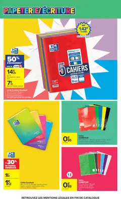 Carrefour Market - Prévisualisation de Carrefour Market Rentree des classes valide à partir de 07/07/2026 | Page: 16 | Produits: Couverture