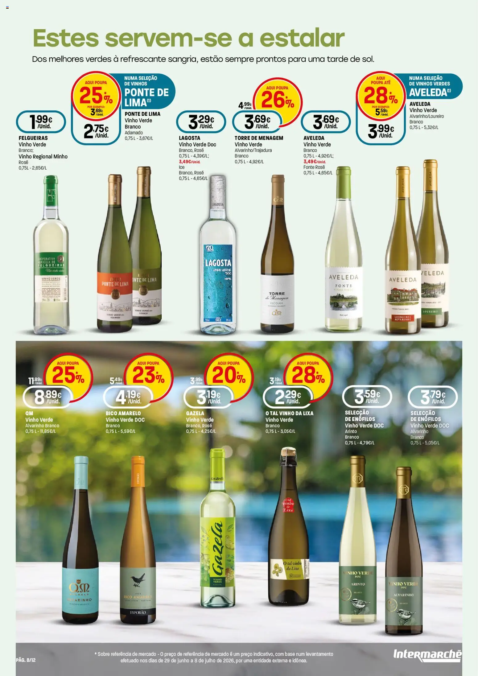 Intermarché - Especial Vinhos e Marisco Super │ válido de 13/08/2026 | Página: 8 | Produtos: Lixa, Lagosta, Vinho, Lima