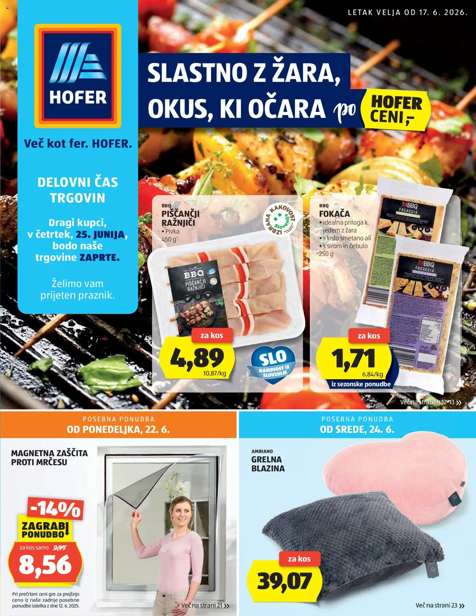 Hofer SI katalog | vrijedi od 17.06.2026 | Stranica: 1
