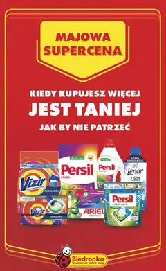 Pogląd oferty "Biedronka gazetka - Majowa supercena" - ważna od 14.05.2026