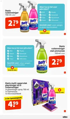 Wibra 2026 Dasty magazine week 41 - Voorbeeld van een folder van Wibra, geldig van 05/10/2026 | Pagina: 22 | Producten: Video, Spiegels, Keramiek, Glas