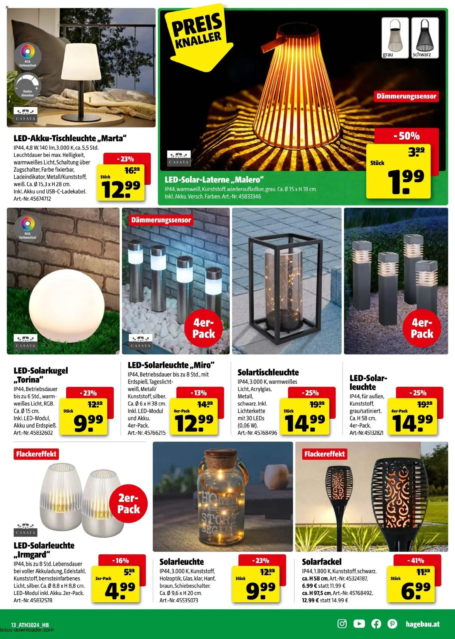 Hagebau Flugblatt gültig ab 01.06.2026 | Seite: 13