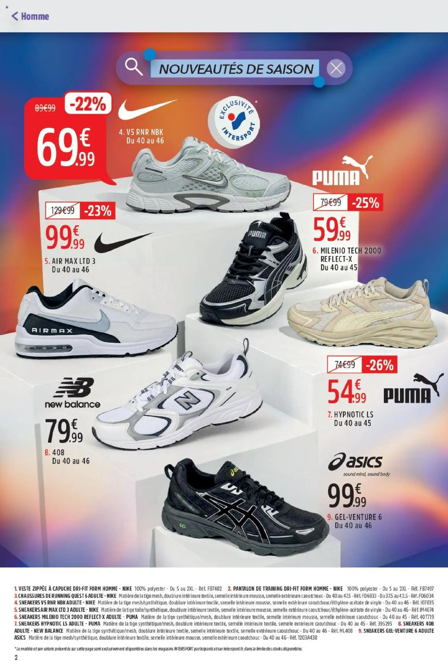 {H1} | Pagina: 2 | Producten: Sneakers, Quest, La