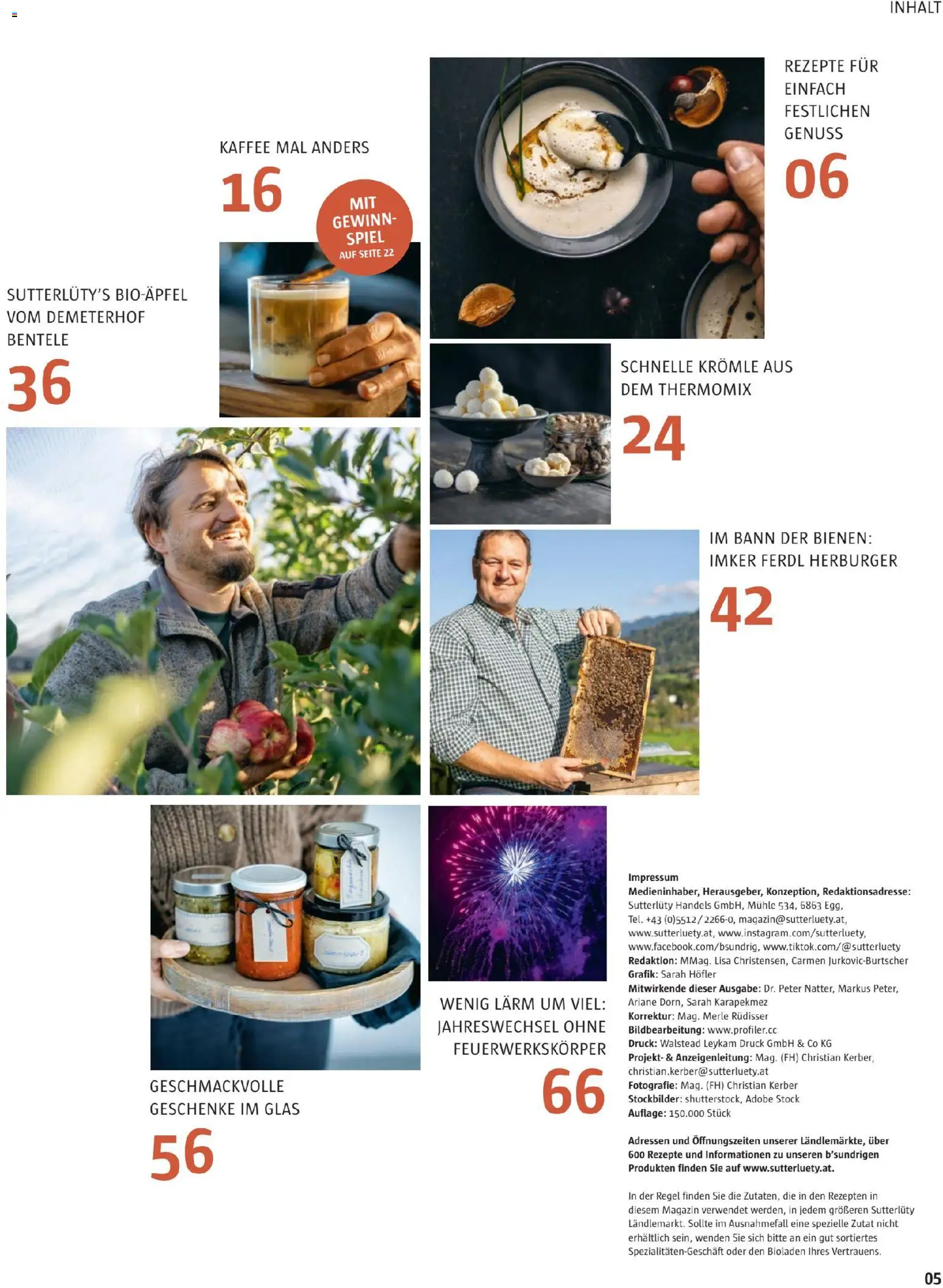 Sutterlüty B’sundrig Magazine gültig ab 17.11.2025 | Seite: 70 | Produkte: Magazin, Spiel, Mühle, Kaffee