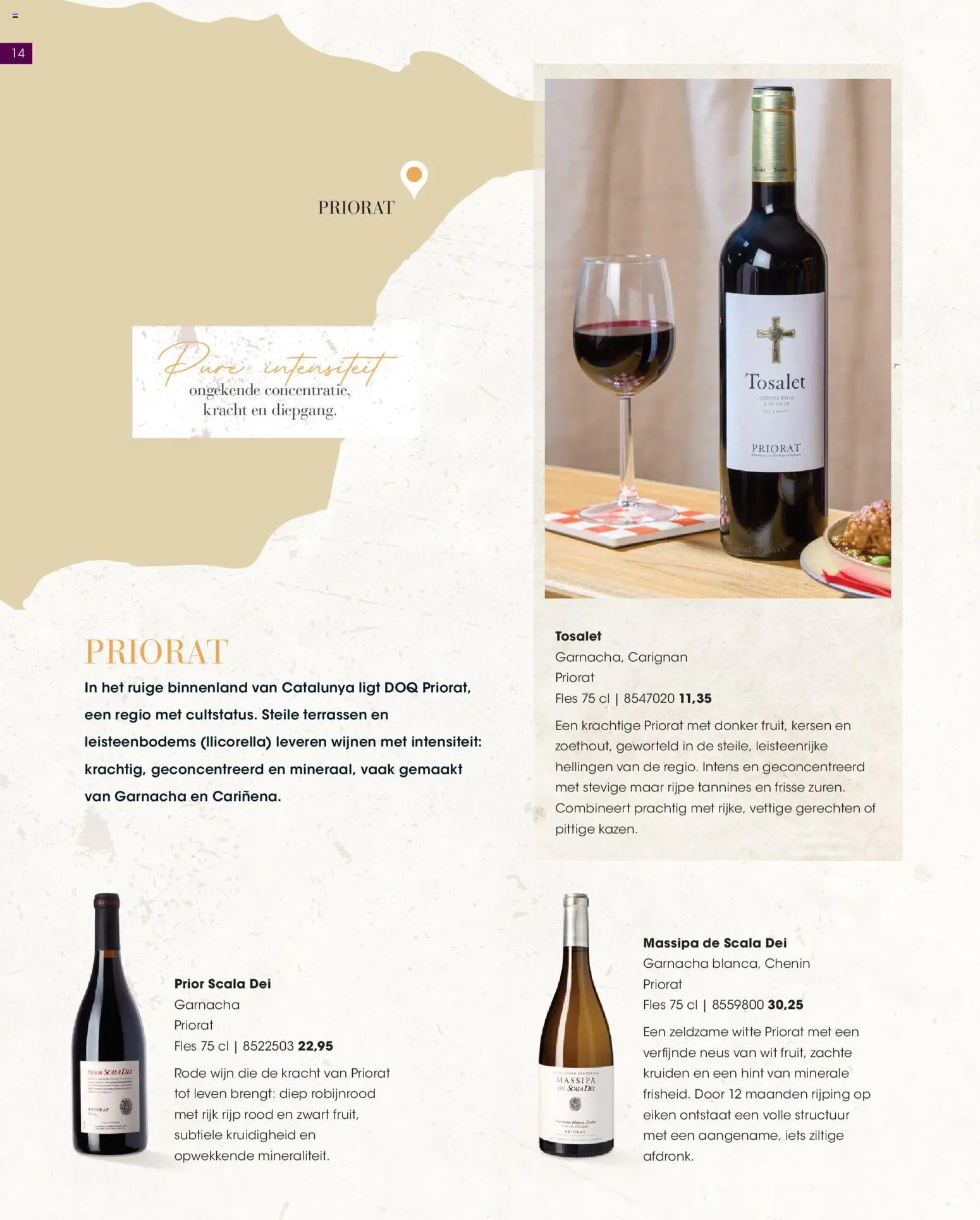 {H1} | Pagina: 14 | Producten: Kersen, Wijn, Fles