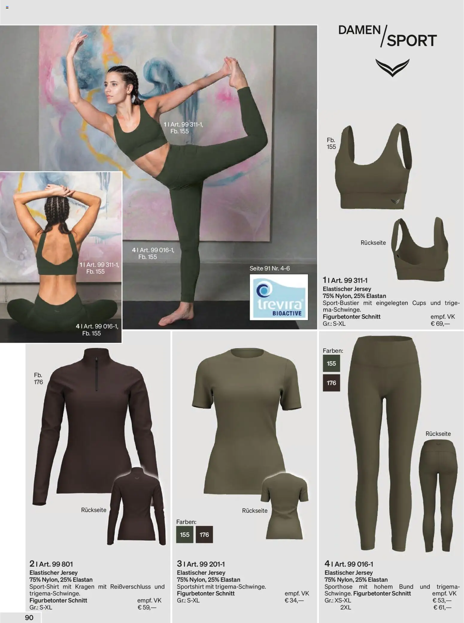 Trigema Prospekt – gültig ab 01.09.2026 | Seite: 91 | Produkte: Sporthose
