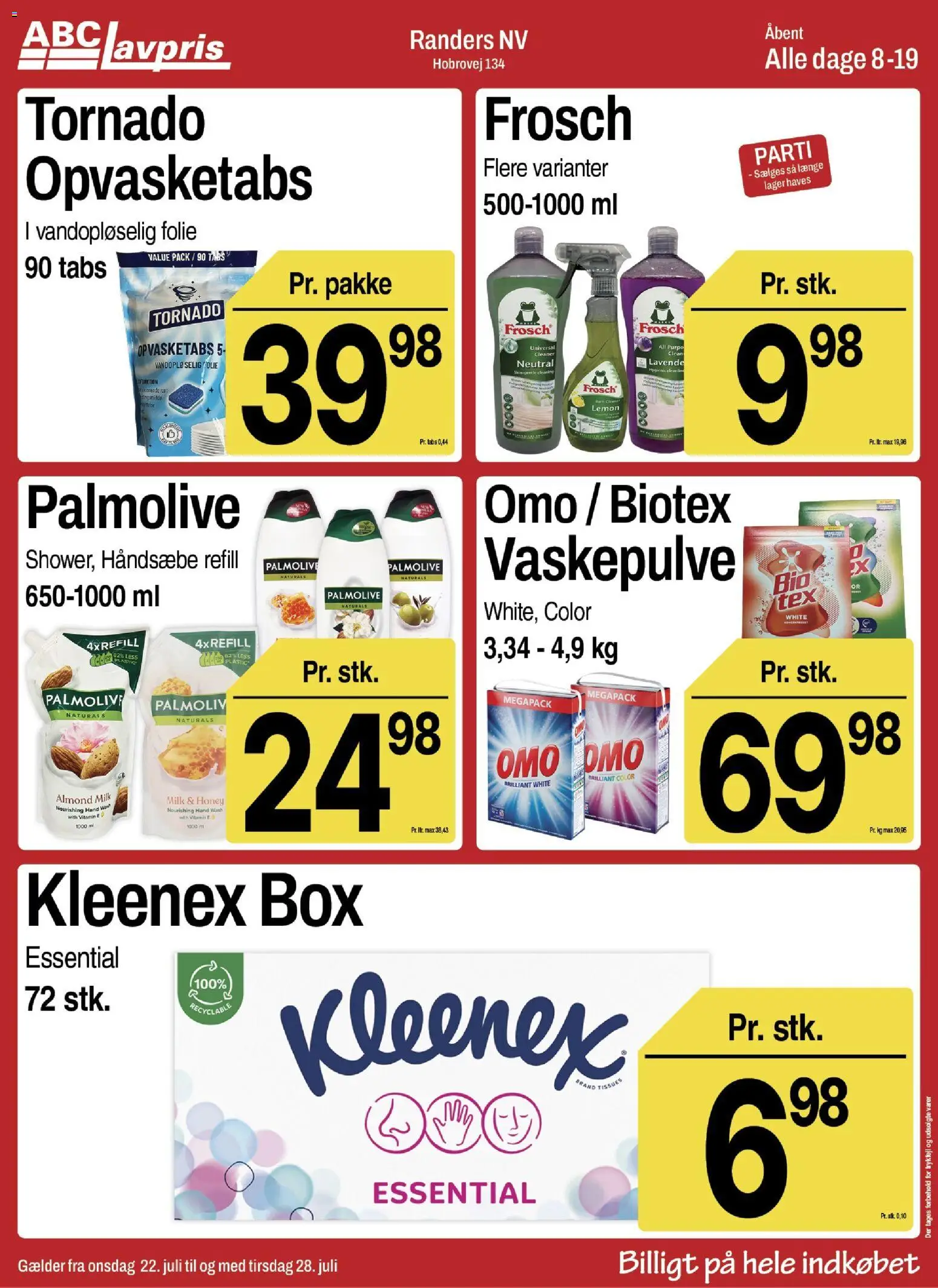 Abc Lavpris tilbudsavis – gyldig fra 22/07/2026 | Side: 8