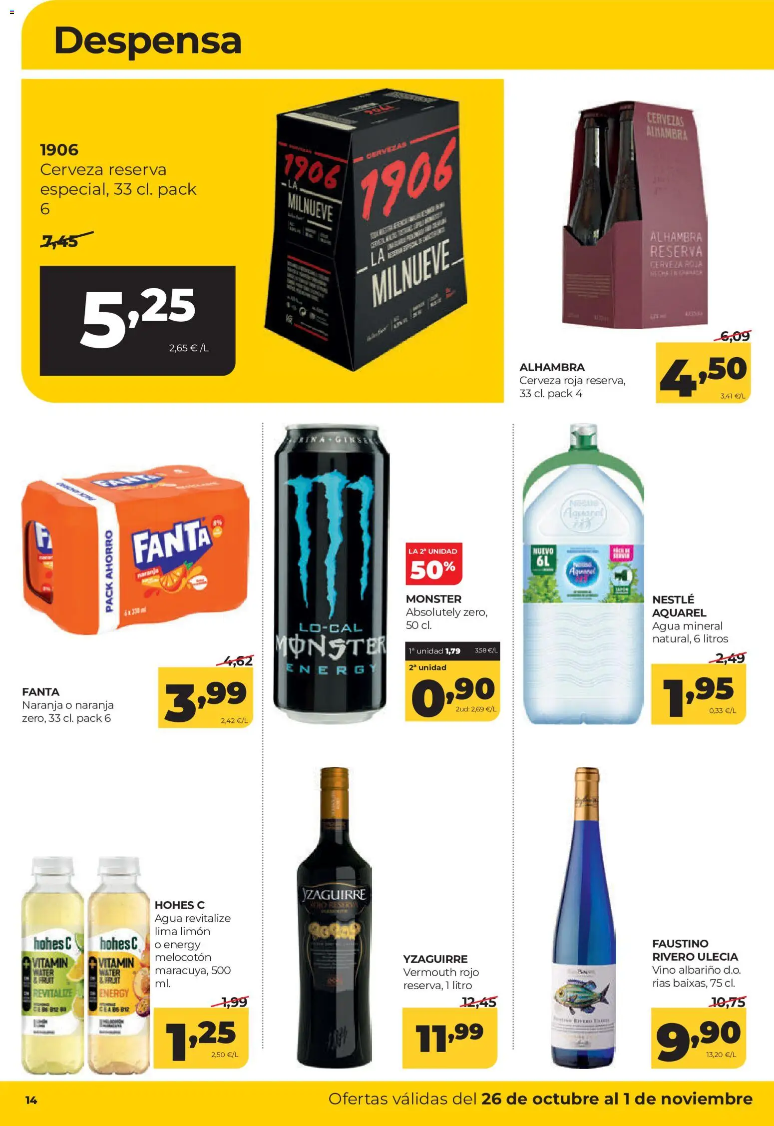 Folleto Alimerka - Página 14 - Ofertas válidas hasta el 1 de noviembre de 2026