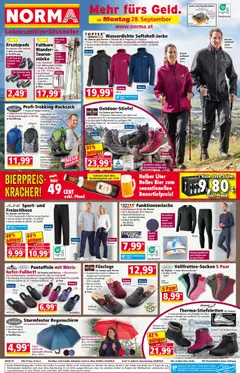 Norma Flugblatt ab 28.09.2026 gültig