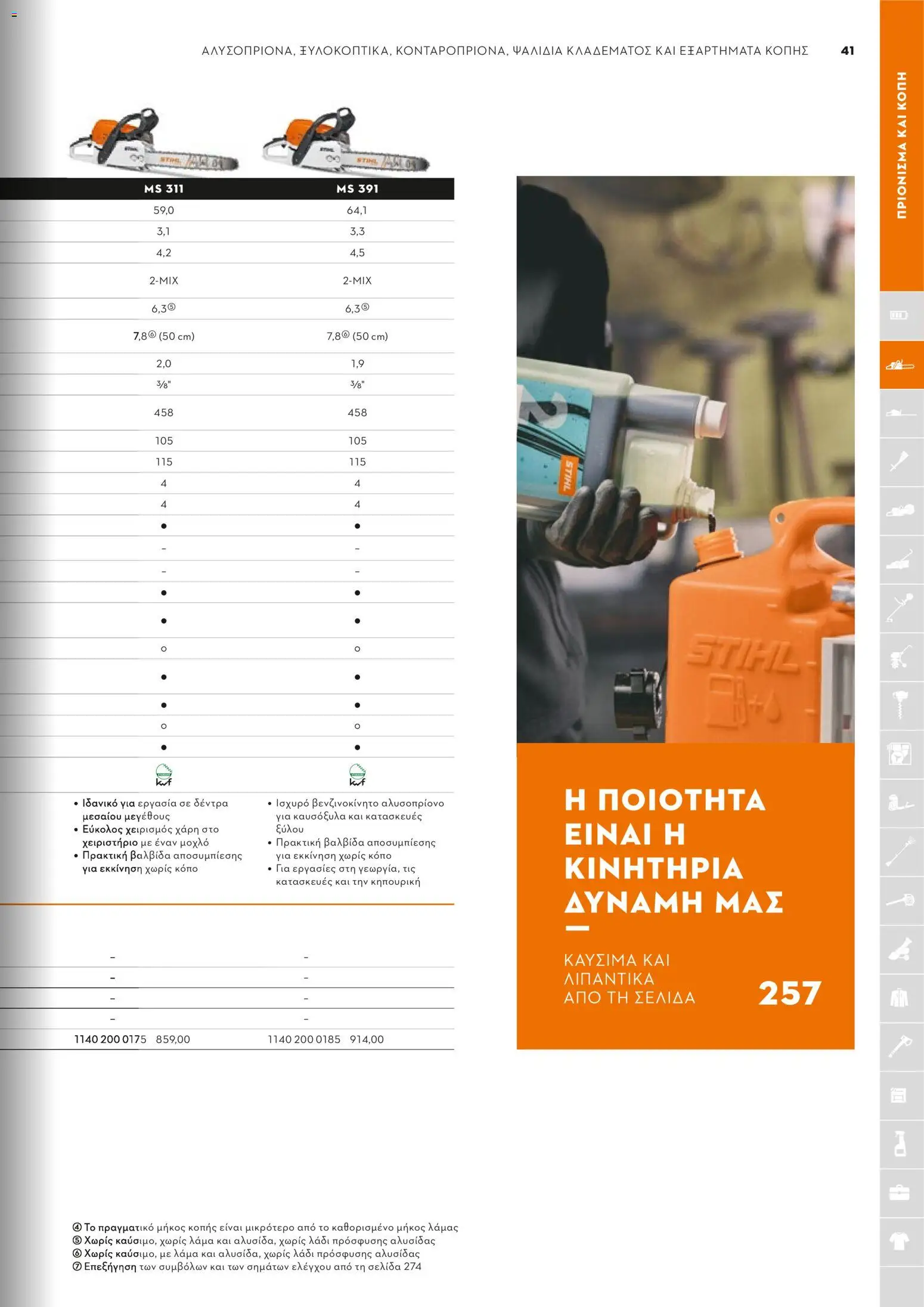 Stihl - Κατάλογος – σε ισχύ από 01/02/2026 | Σελίδα: 42