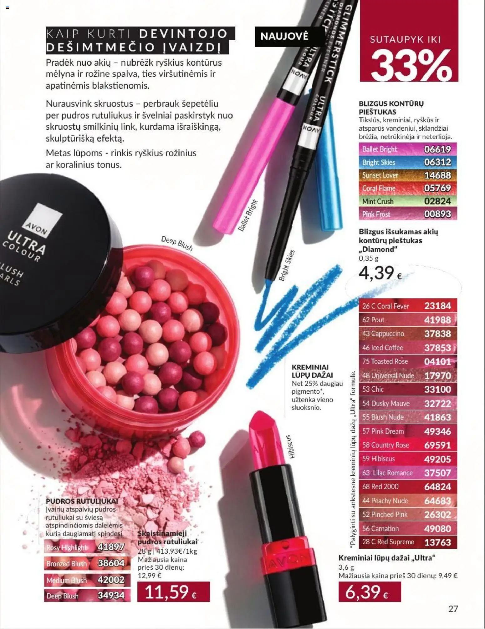 AVON akcijos nuo 2026.09.01 | Puslapis: 27