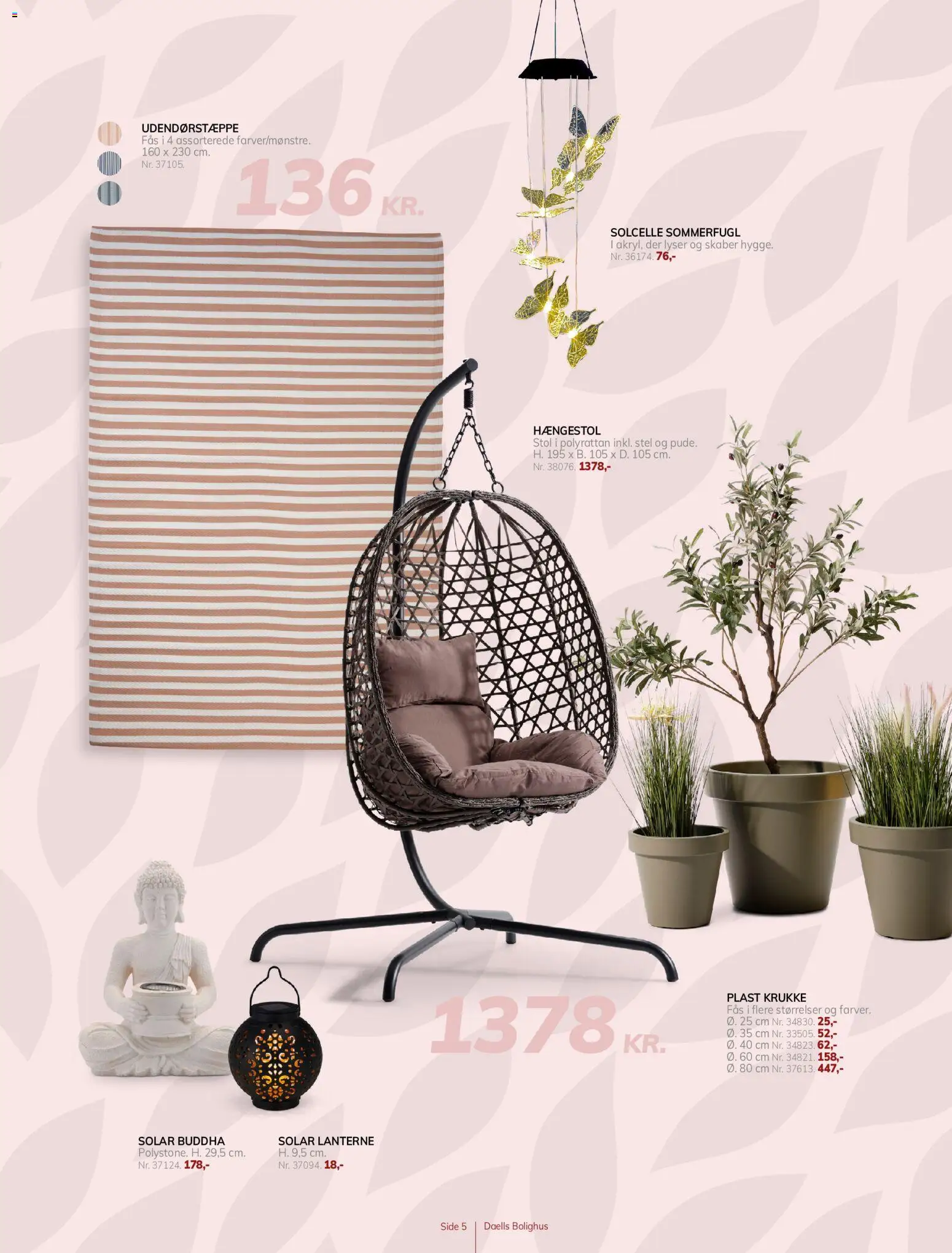 Daells Bolighus tilbudsavis – gyldig fra 19.05.2026 | Side: 5 | Produkter: Stol, Krukke