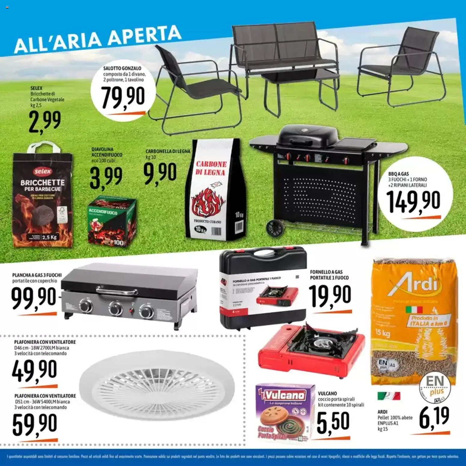 Volantino Emisfero del 14.05.2026 | Pagina: 24 | Prodotti: Ventilatore, Pellet, Barbecue, Forno