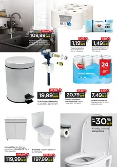 Jupoja leidinys galioja nuo 16.06.2026 | Puslapis: 33 | Prekių: Maišytuvas, Spintelė, Klozetas, Tualetinis popierius