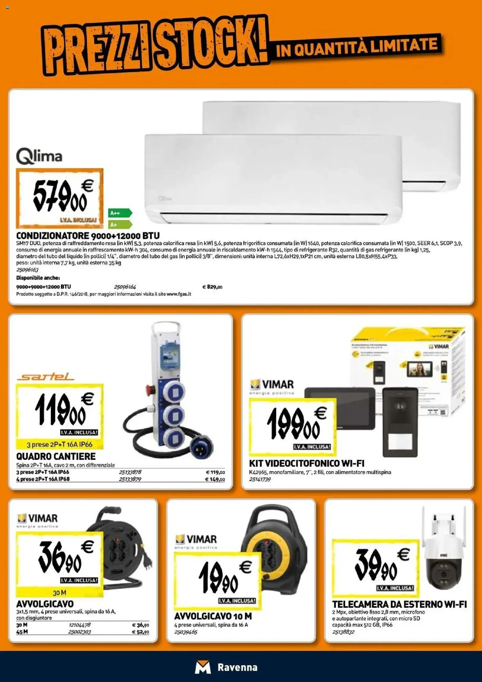 Nuovo TECNOMAT - Straordinari prezzi stock! dal 24/09/2026 > offerte anteprima 🛍️ | Pagina: 10 | Prodotti: Tubo, Cavo, Microfono, Condizionatore