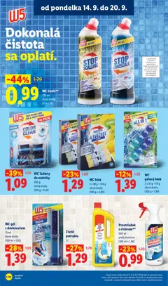 Lidl leták platný od 14.09.2026 | Strana: 48 | Produkty: Wc, Wc blok