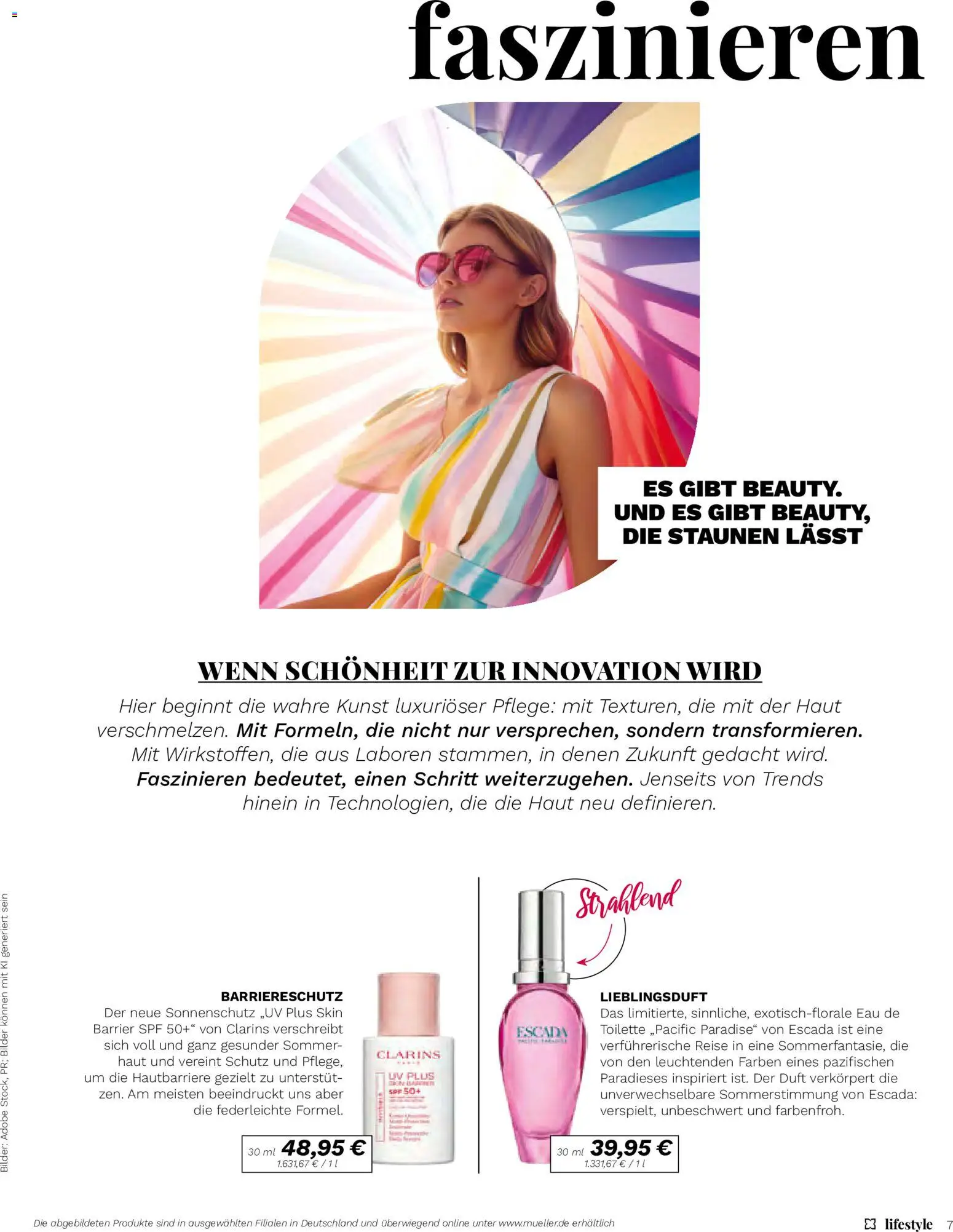 Müller Lifestyle – gültig ab 10.07.2026 | Seite: 7 | Produkte: Toilette, Duft, Bilder