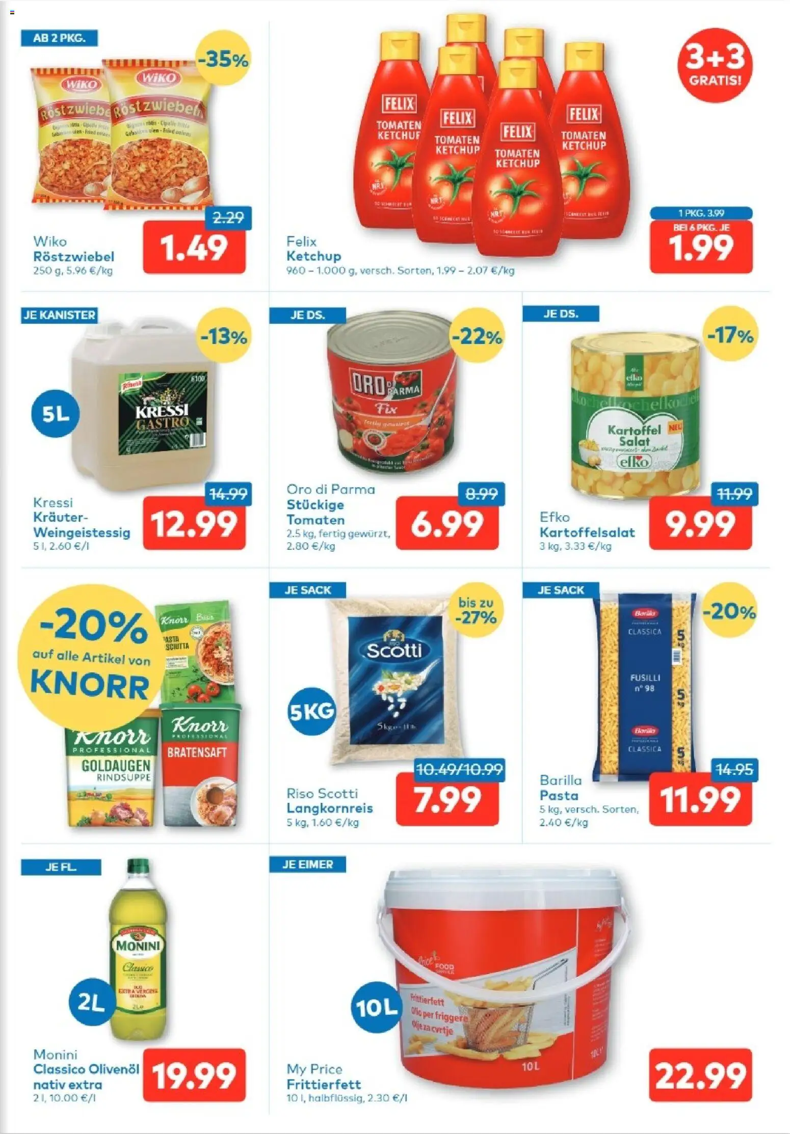 T&G Tirol gültig ab 18.06.2026 | Seite: 5 | Produkte: Pasta, Ketchup, Salat, Tomaten