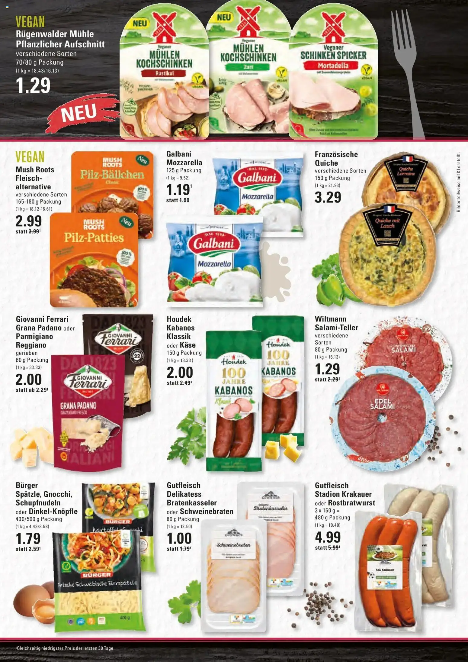 Edeka Prospekt Hamburg (ab 24.08.2026) » Angebote Online | Seite: 9 | Produkte: Mozzarella, Burger, Bilder, Fleisch