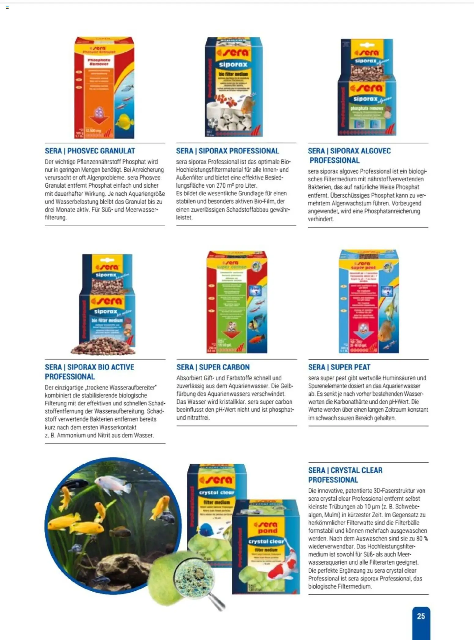 zookauf Themenkatalog Aqua – gültig ab 01.10.2026 | Seite: 25 | Produkte: Wasser