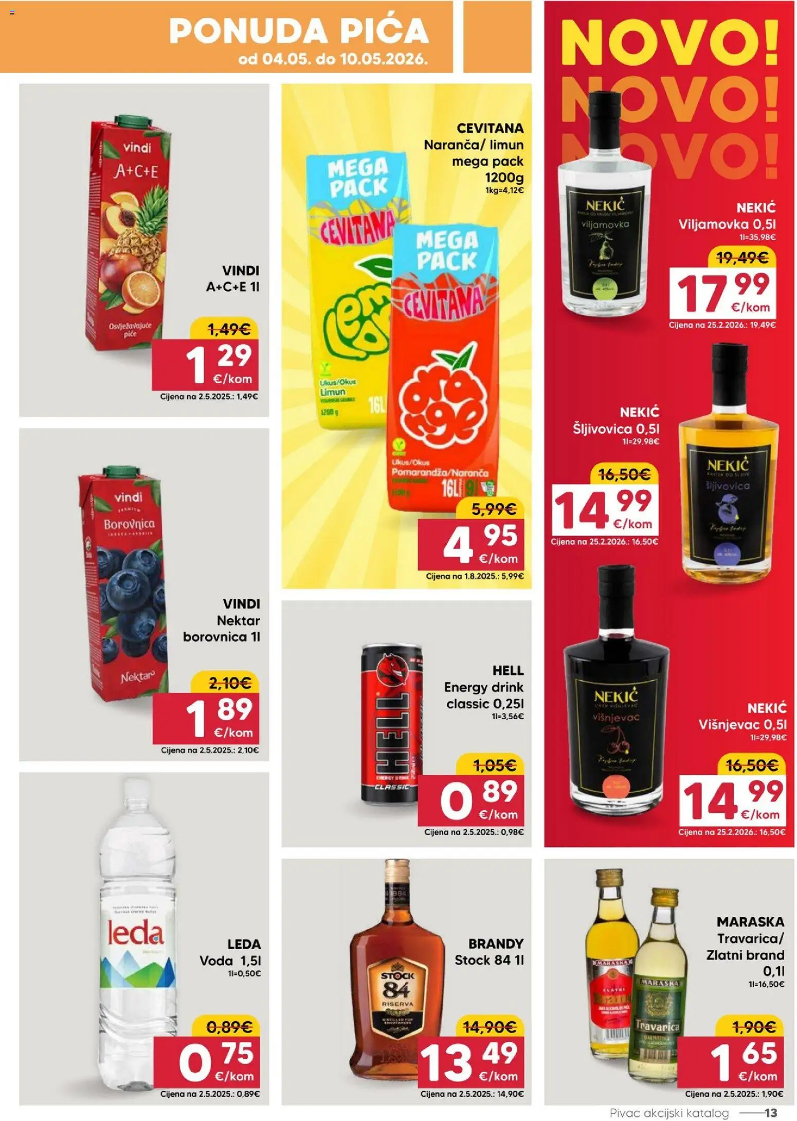 Pivac katalog | vrijedi od 04.05.2026 | Stranica: 13