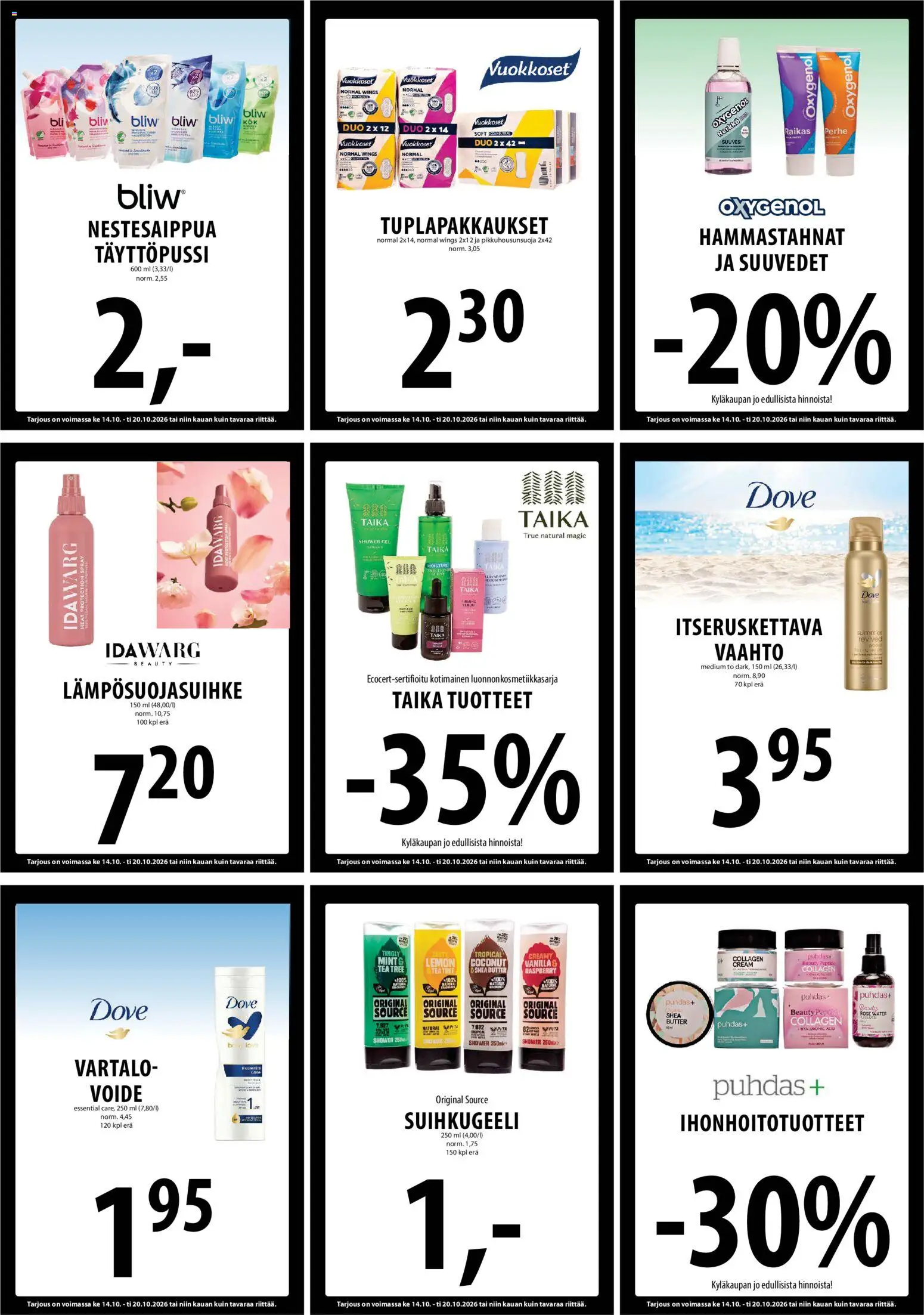 Tuuri tarjoukset – voimassa 14/10/2026 alkaen | Sivu: 28