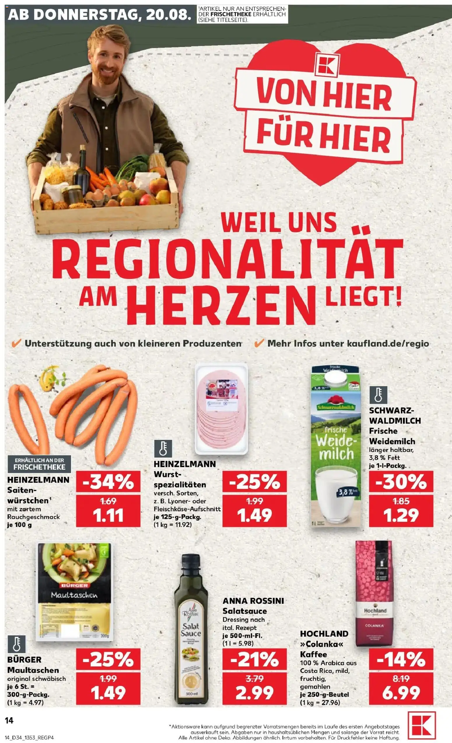 Prospekt Kaufland ab 17.08.2026 » Angebote Online zum Blättern | Seite: 25